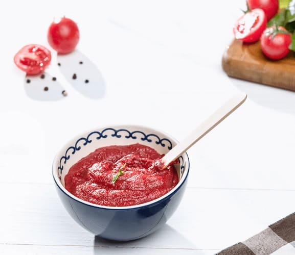 qué es el tomate tamizado