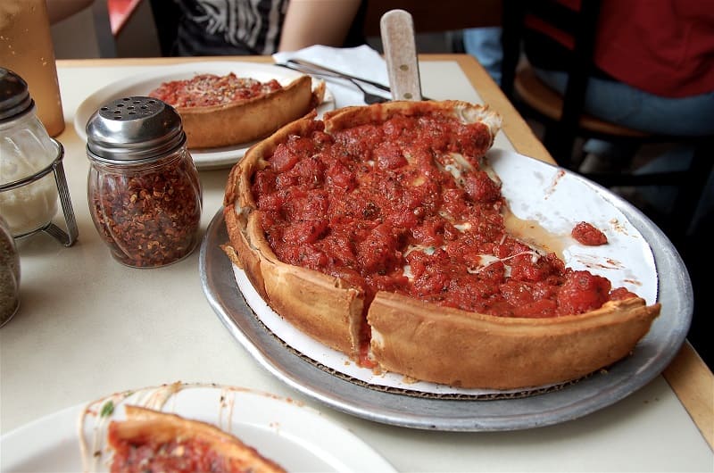 Pizza estilo Chicago