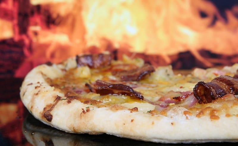Ingredientes frescos para pizzas