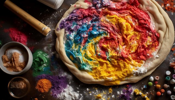 elegir paleta de colores para pizzería