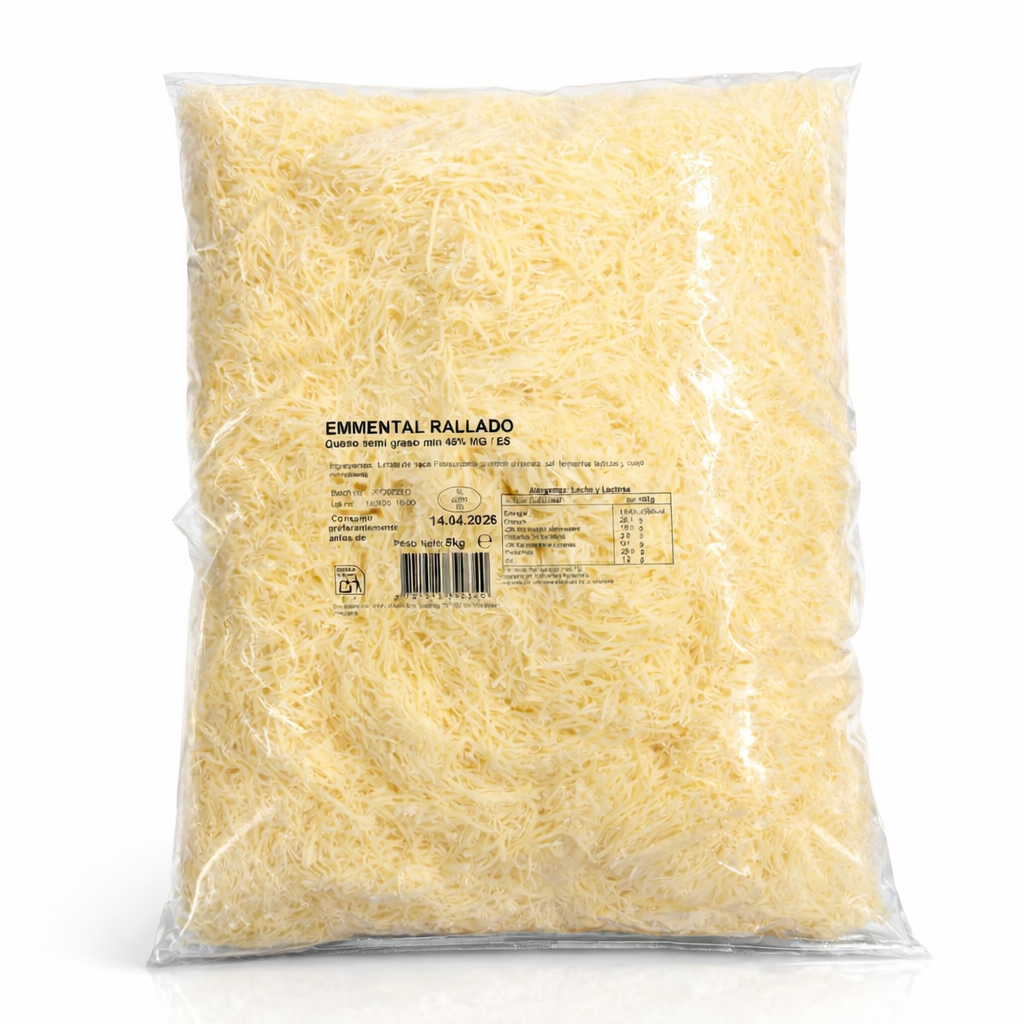 Queso Emmental Bolsa 5kg (Precio por Kg)